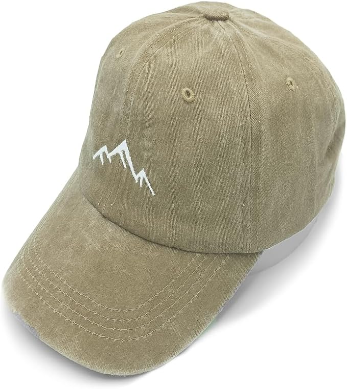 Mountain Embroidered Vintage Dad Hat