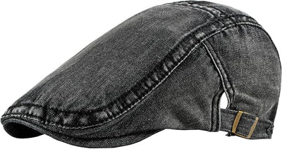 Denim Ivy Cap for Men | Classic Flat Cap